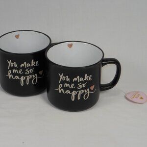 2 new large size coffee mugs. Dayna Lee Collection